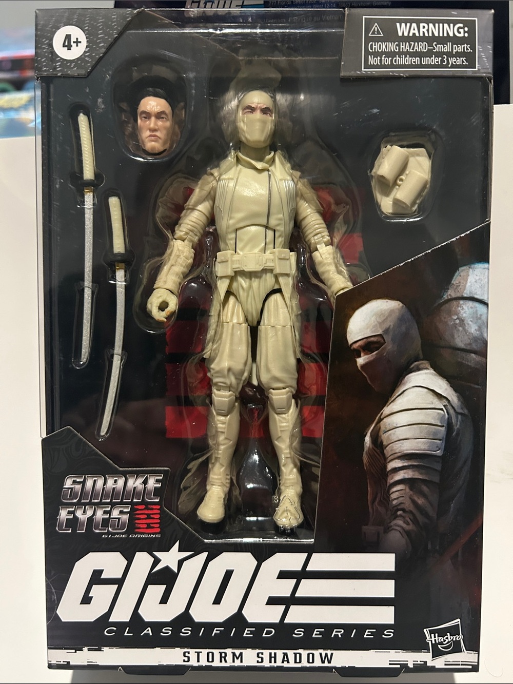 Hasbro G.I. Joe Classified Series Storm Shadow Action Figure - Cream